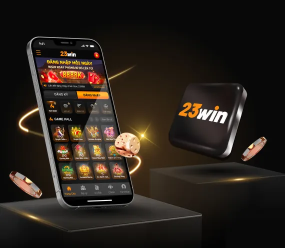 Đồng tiền vàng và biểu tượng jackpot lớn